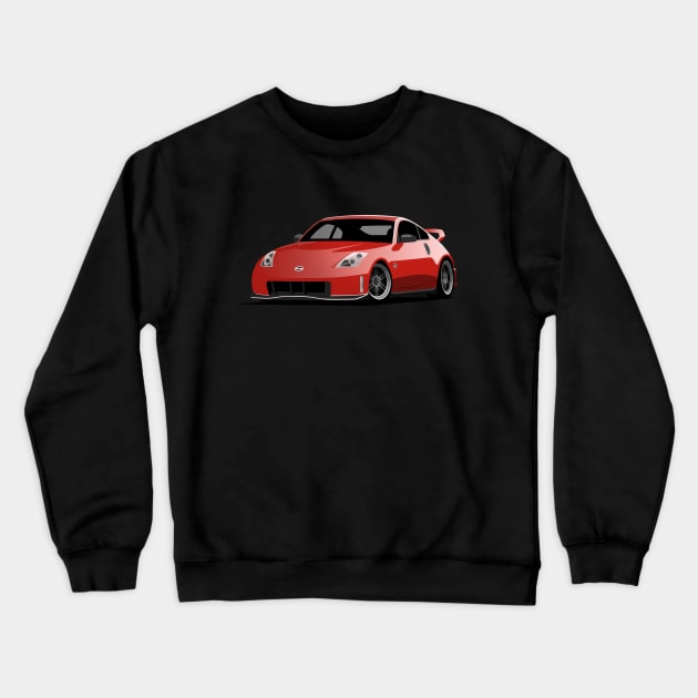 Nissan 350Z Crewneck Sweatshirt by TheArchitectsGarage